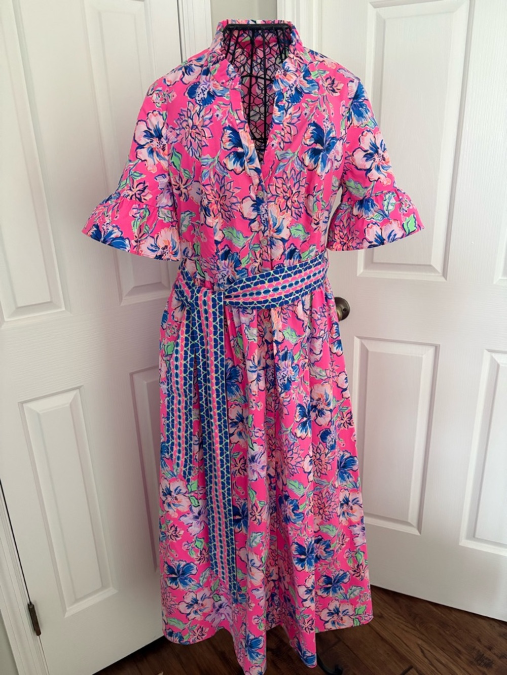 Lilly Pulitzer Marilisa Midi Shirtdress Size 6 LIKE NEW!!